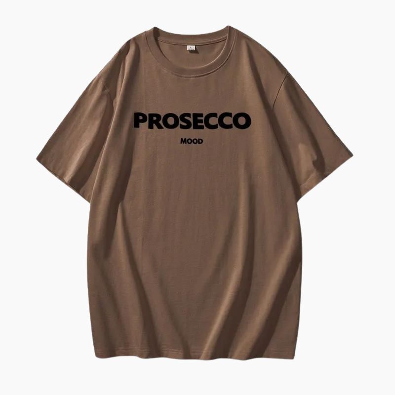 Alina | Oversized T-Shirt PROSECCO MOOD