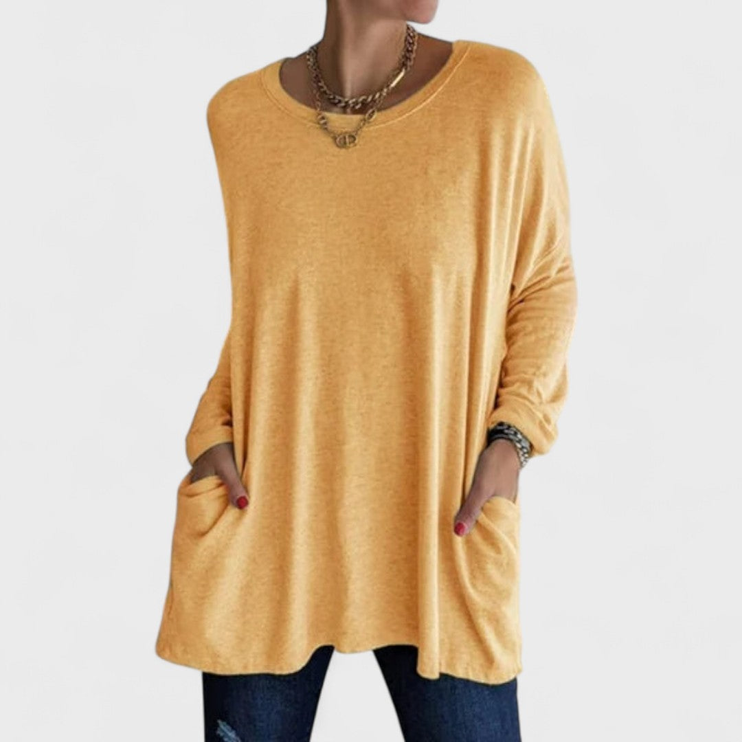 Honoria | Lockere Passform Pullover-Oberteil