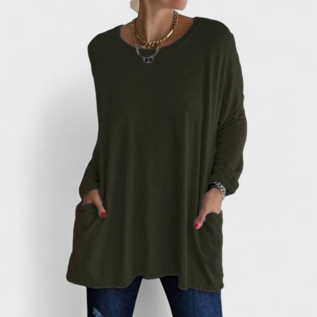 Honoria | Lockere Passform Pullover-Oberteil