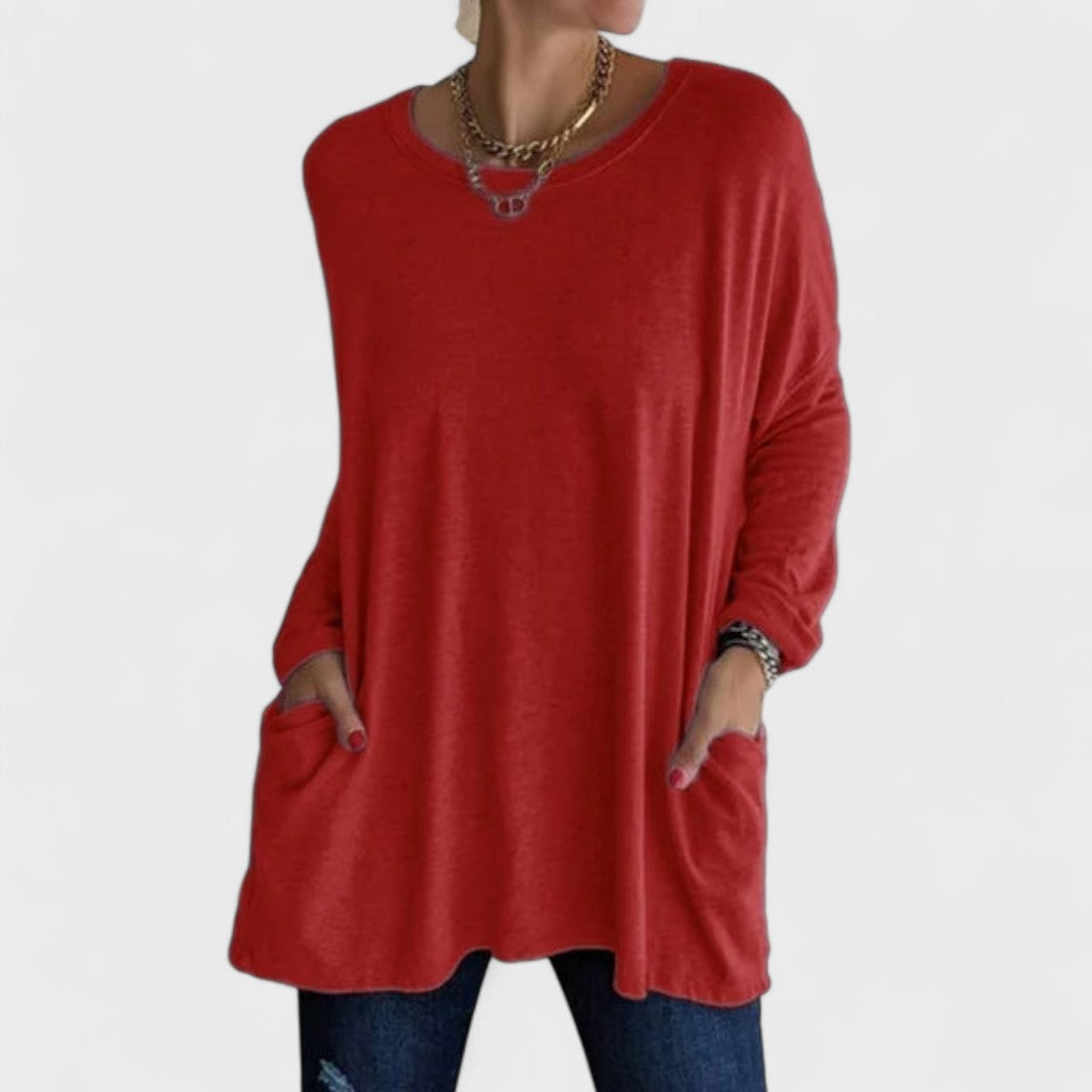 Honoria | Lockere Passform Pullover-Oberteil