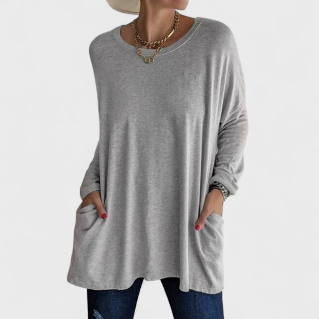 Honoria | Lockere Passform Pullover-Oberteil