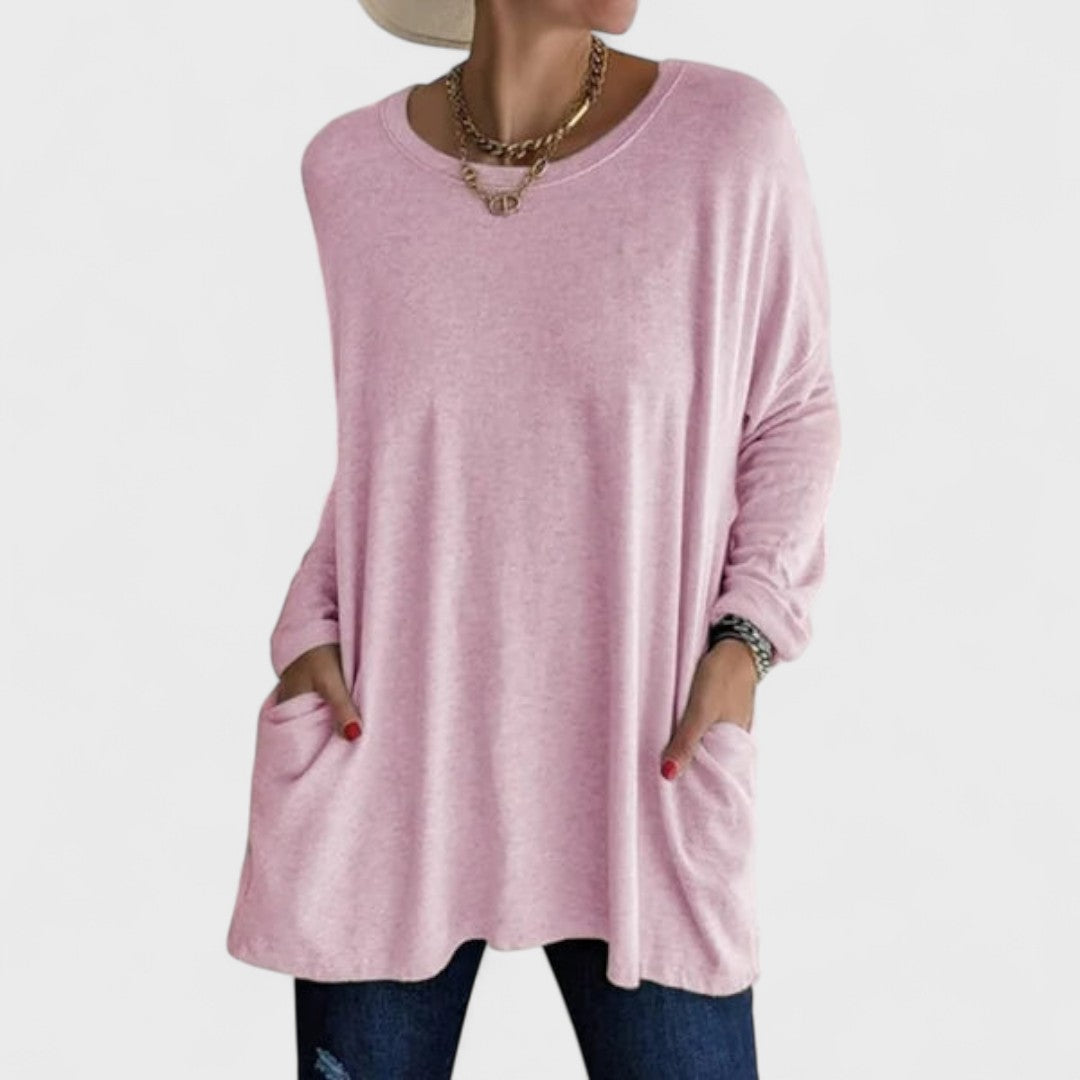 Honoria | Lockere Passform Pullover-Oberteil