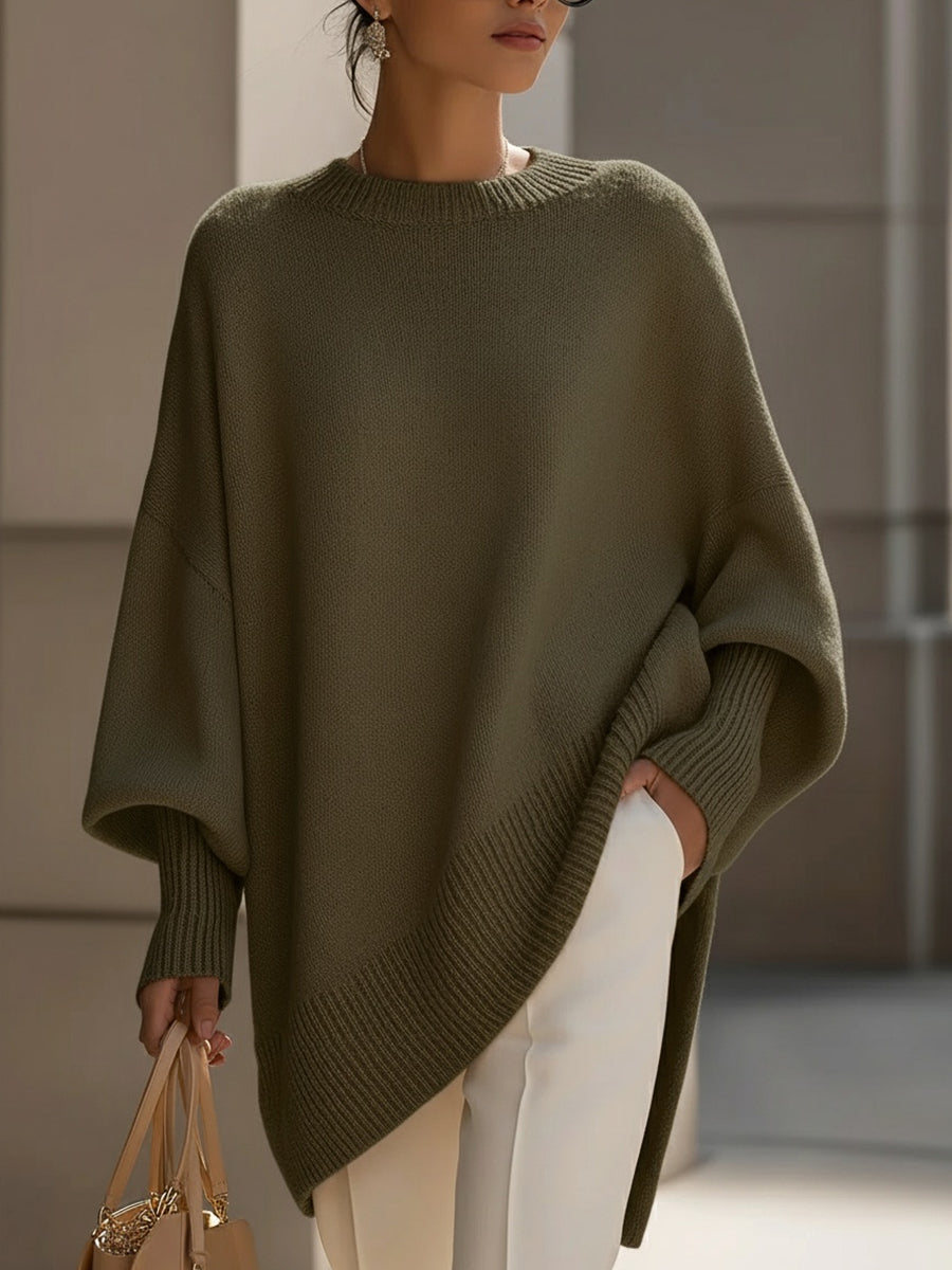 Gissele | Locker Geschnittener Strickpullover