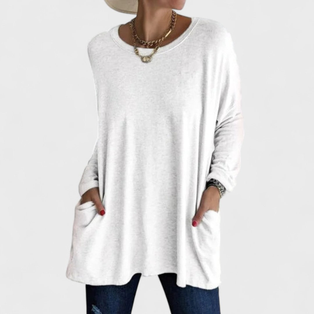 Honoria | Lockere Passform Pullover-Oberteil