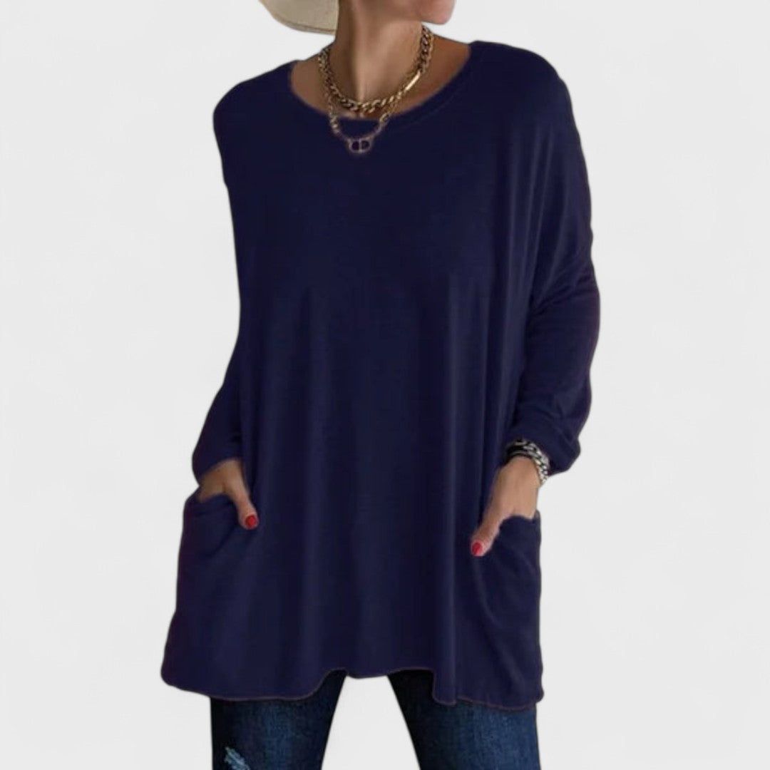 Honoria | Lockere Passform Pullover-Oberteil