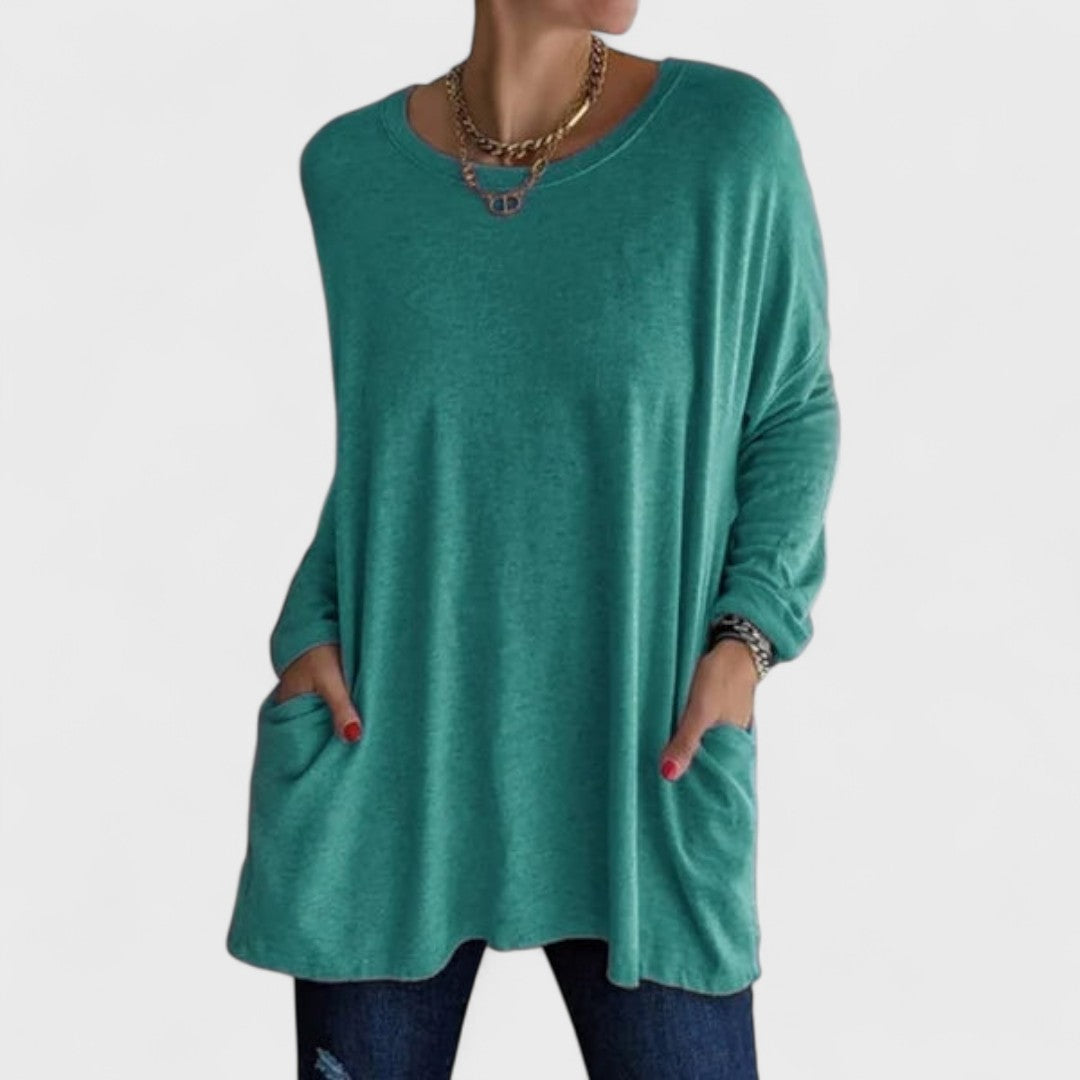 Honoria | Lockere Passform Pullover-Oberteil