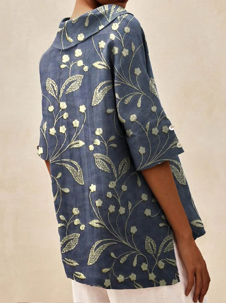 Dalia| Bequemes Blumen-Top