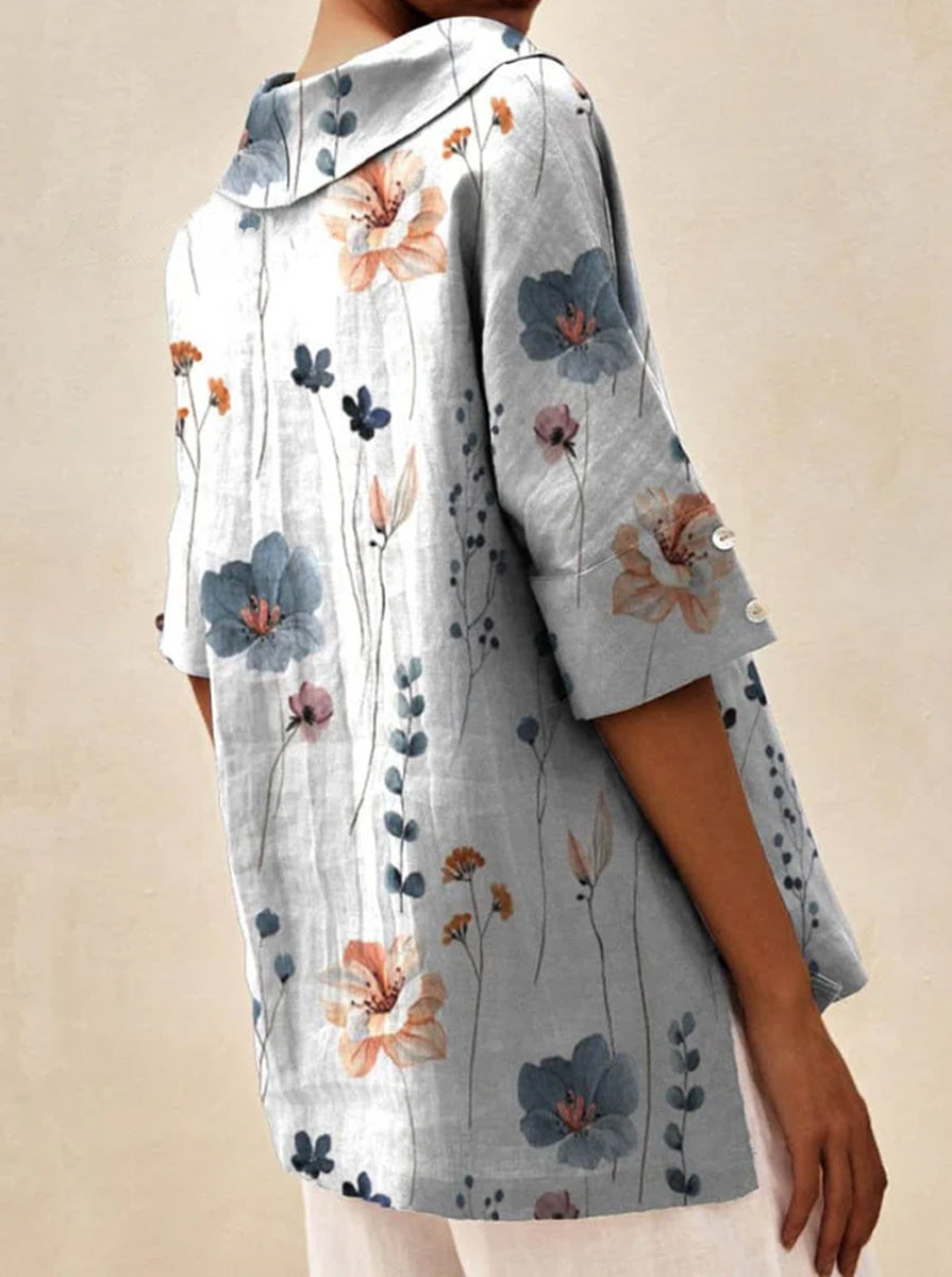 Dalia| Bequemes Blumen-Top