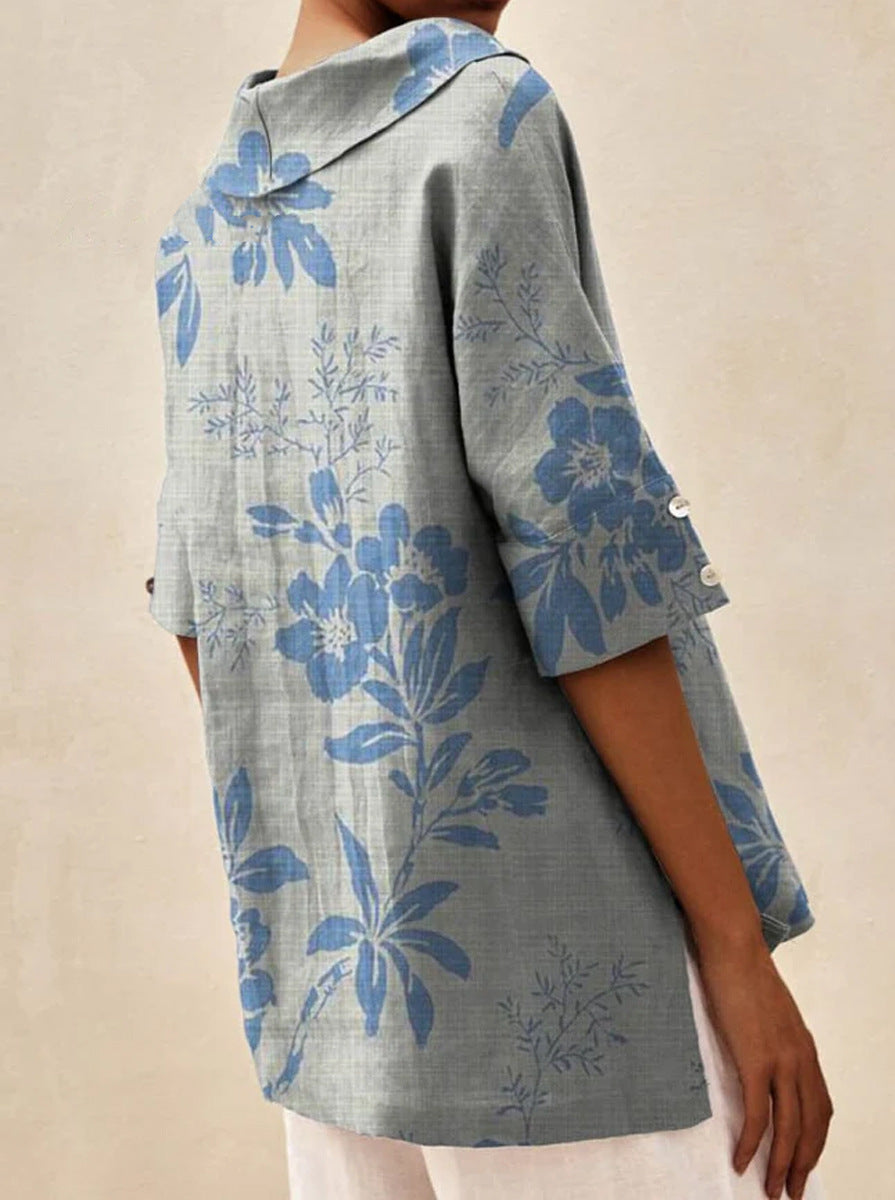 Dalia| Bequemes Blumen-Top