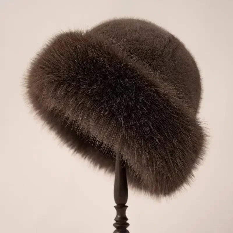 Marcella | Flauschiger Pelz-Winterhut