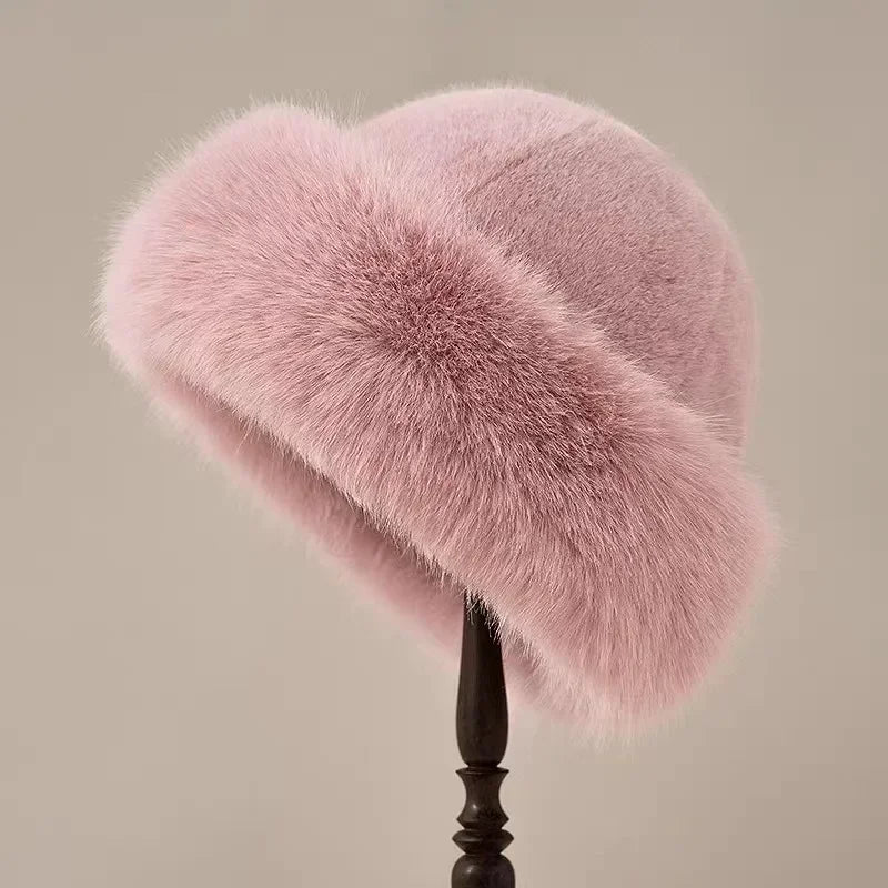 Marcella | Flauschiger Pelz-Winterhut