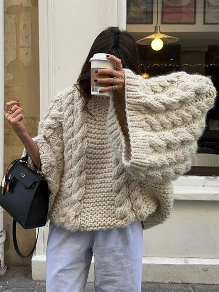 Mikaela | Oversized Strickpullover