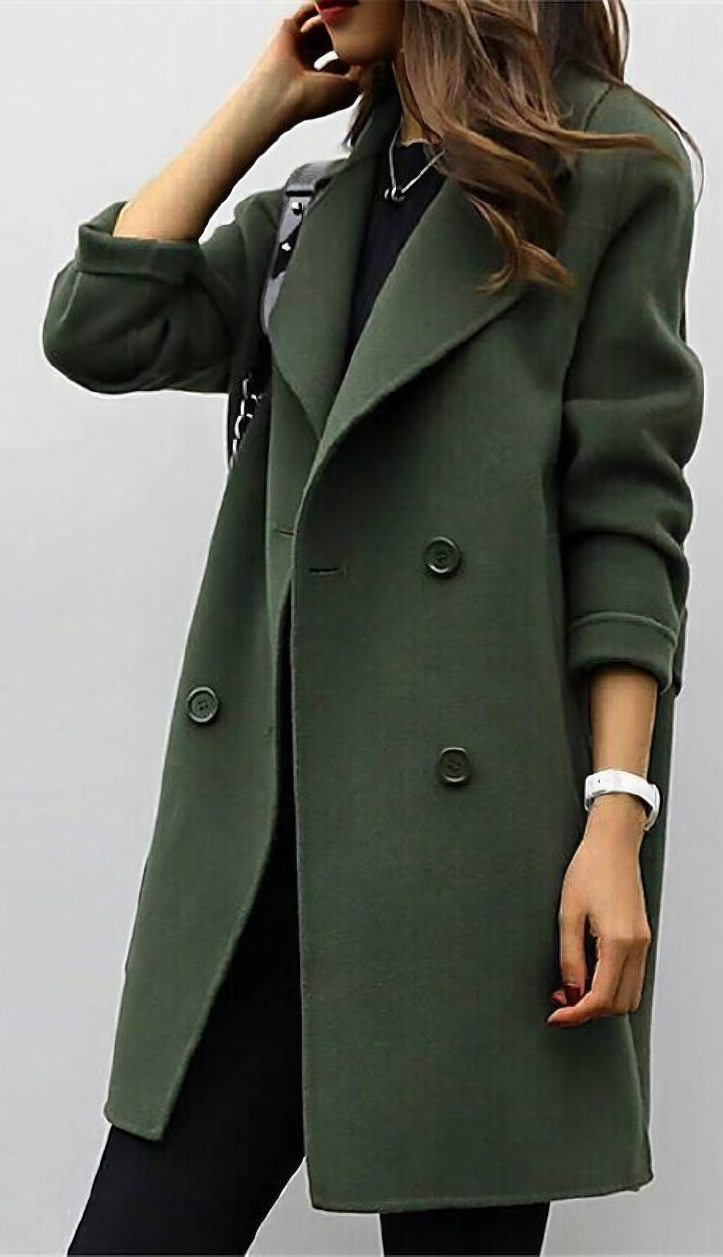 Alyssa | Langer Trenchcoat