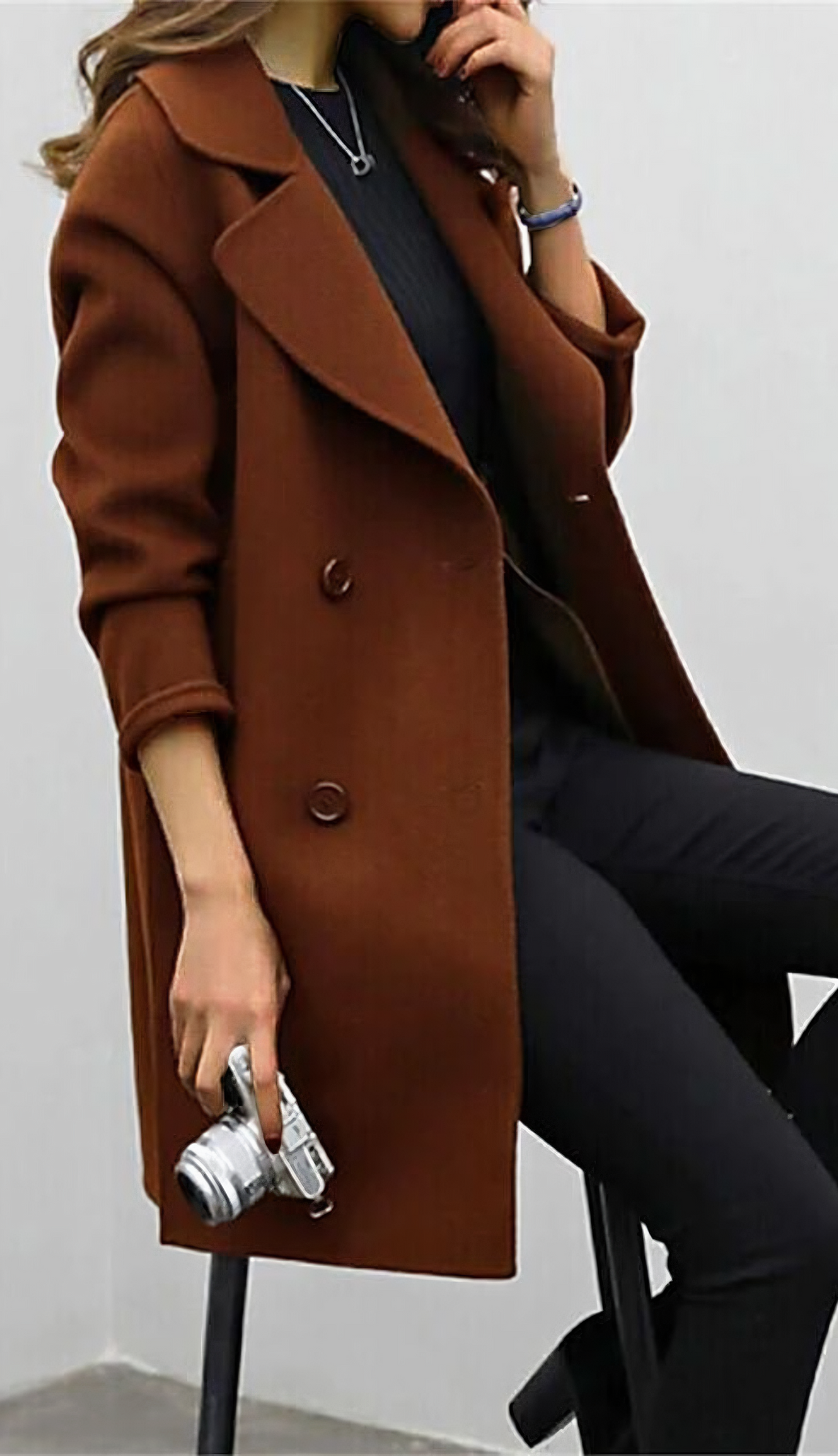 Alyssa | Langer Trenchcoat