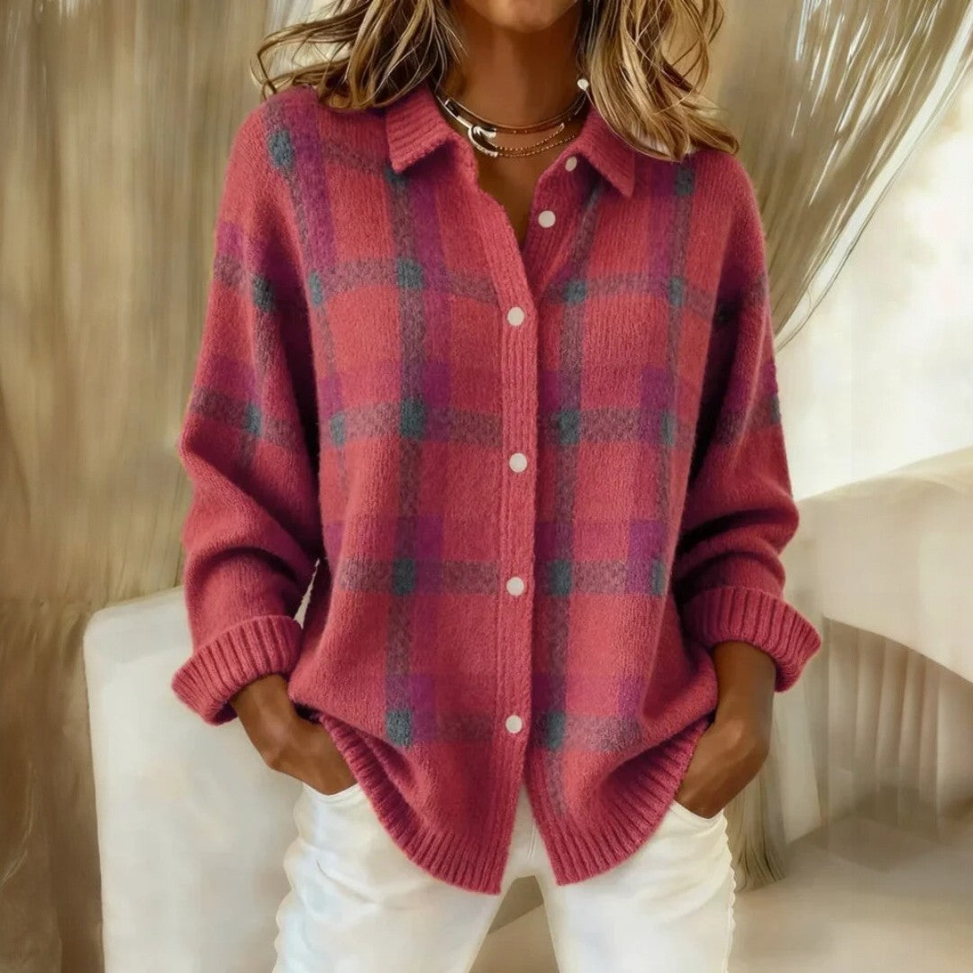 EVELYN - Klassischer gestreifter Pullover