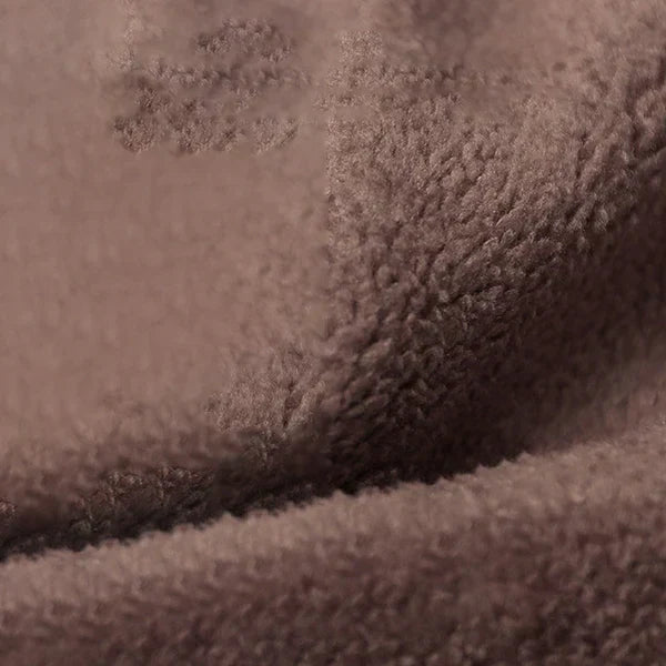 Leopoldine | Kuschelige Weste mit Knöpfen