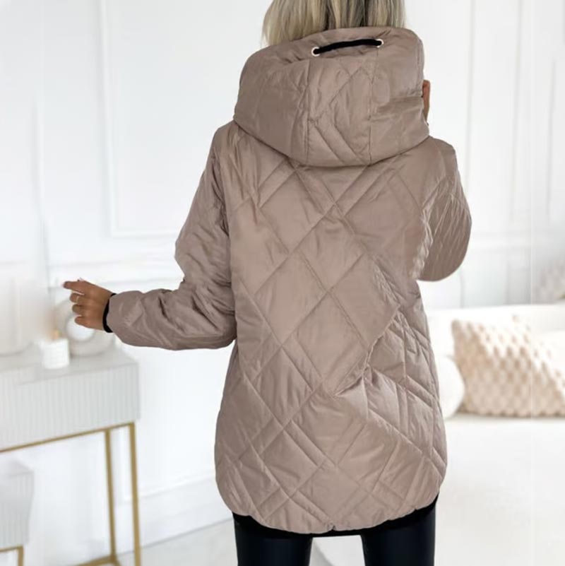 Daphne | Warme Steppjacke mit Kapuze